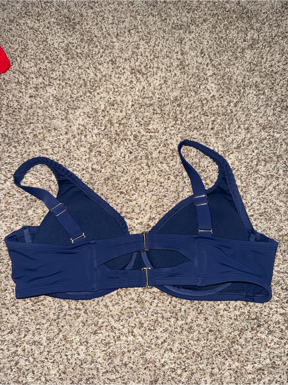 Women’s Smocked Underwire Bikini Top